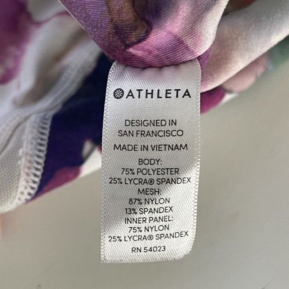 Athleta Floral Mudra 7/8‎ Tight Leggings - Picture 14 of 14